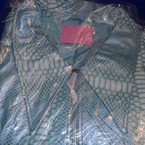 PLUS AZALEA WANG  CORSET JORJA CROC  JACKET - Picture 8 of 8